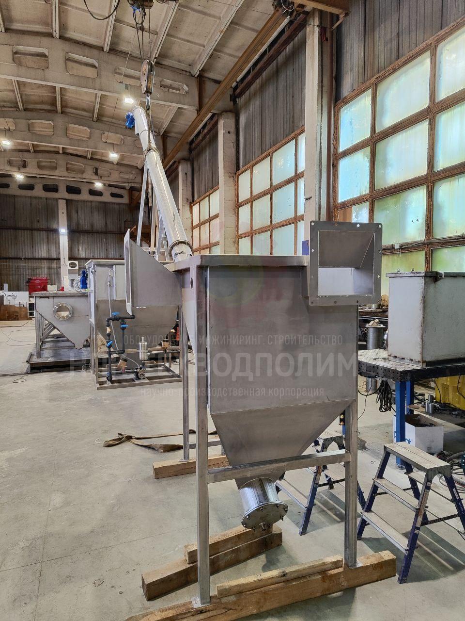 Горизонтальная песколовка с шнековой выгрузкой %name Горизонтальная песколовка с шнековой выгрузкой